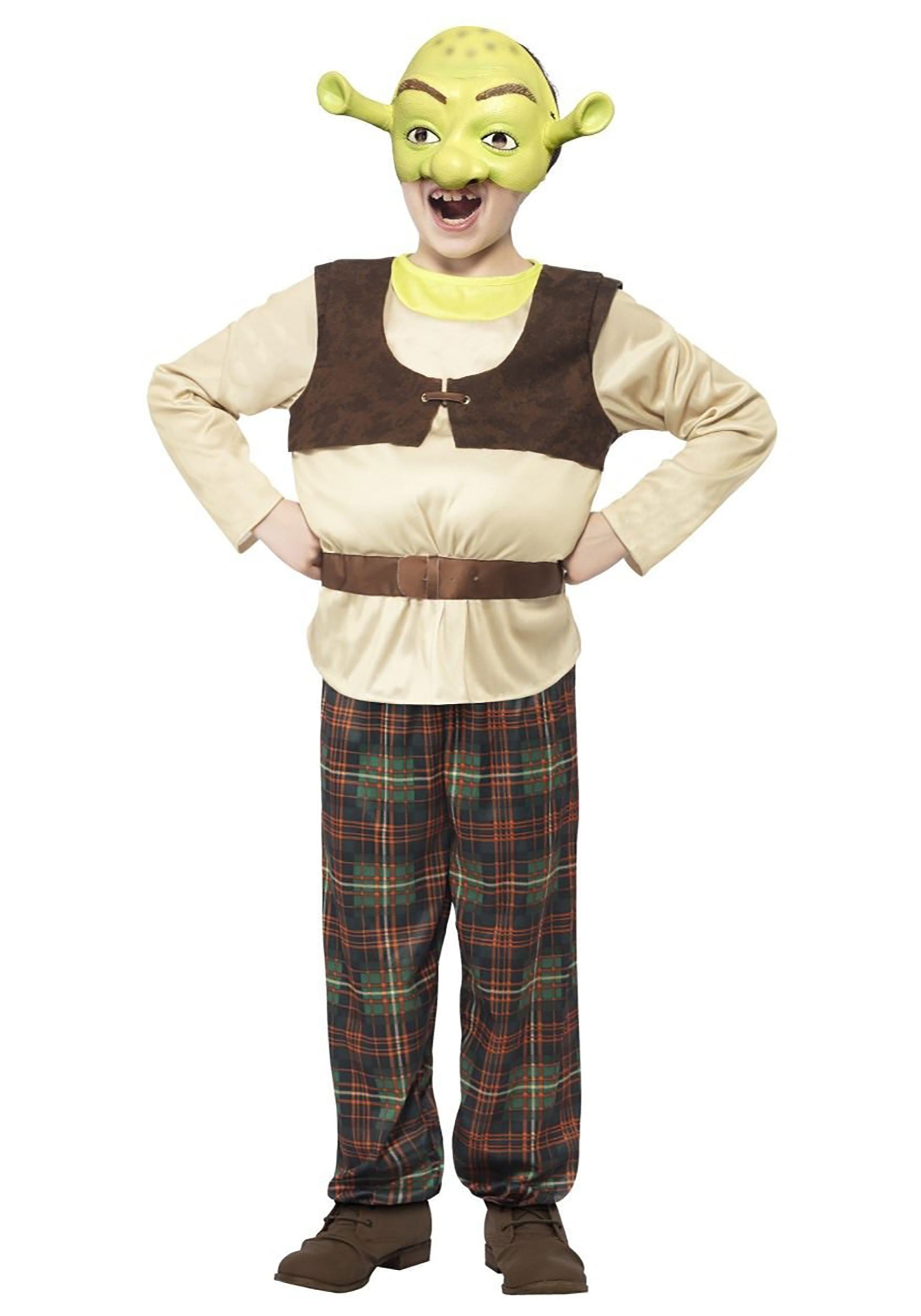 Shrek Shrek Costume for Kids - Walmart.com.