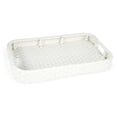 thumbnail image 2 of Butler Specialty Company Selena White Rattan Bar Cart, 2 of 7