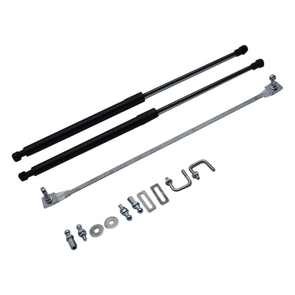 2 Pcs/Set Rear Trunk Hydraulic Rod Strut Spring Bars Gas Shock with Bracket Fit for 2018 2019 Honda Accord 10th Generation Models