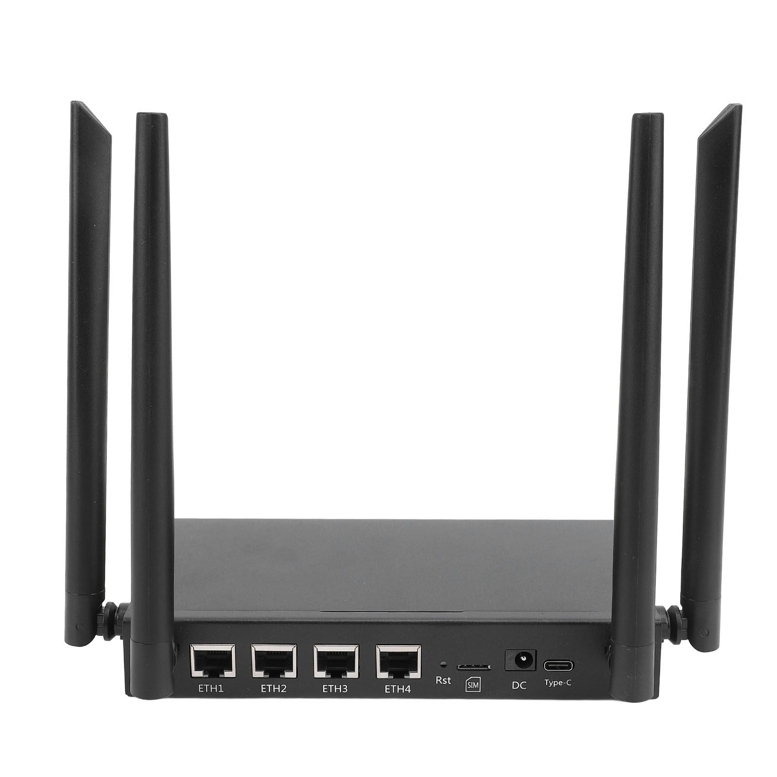 YAHHU 4G LTE CPE Router Unlocked Wireless WiFi Modem 300Mbps Hotspot with 6 Antennas EU Plug for Home and Office Connectivity (11.02 inches / 28 cm)
