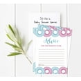thumbnail image 3 of Inkdotpot 50Advice CardsFor Baby Shower Game He Or She Advice For New Mom & Dad Donuts Boy Or GirlParty Supplies, 3 of 5