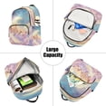 thumbnail image 5 of Casual Sleeping Lion Cub on Moon Backpack for School,College and Travel, Water Resistant Bookbag,, 5 of 7