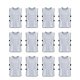 thumbnail image 1 of 12 pcs Outdoor Sports Vests Scrimmage Soccer Football Training Breathable Adults Jerseywhite adult, 1 of 4