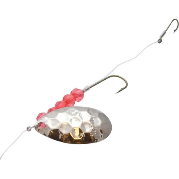 Northland WSR4M-HN Walleye Crawler Hauler, 40" Snell 4 Blade, 4/6 hooks hex nickel, Walleye Crawler Hauler