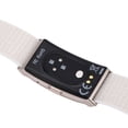thumbnail image 2 of M Buder Smart Bracelet Fitness Tracker for Men Women, Screenless Nylon Wristband with Real-Time Temperature & Sleep Tracking, 1ATM Waterproof, Grey (Length: 11.4 inches / 29 cm), 2 of 9