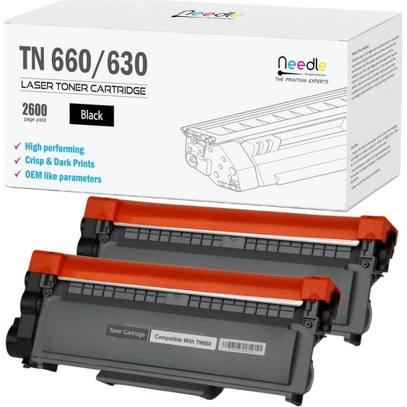 UTAH-(2 Pack) TN 660/630 TN660/TN630 Toner Cartridge Compatible with Brother HL-L2300D HL-L2340DW HL-L2380DW DCP-L2520DW DCP-L2540DW MFC-L2720DW MFC-L2700DW Printers