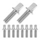thumbnail image 1 of 10 piezas de tornillos de repuesto para tambor, de hierro plateado., 1 of 6
