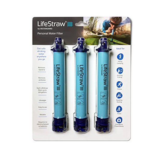 LifeStraw Personal Water Filter, 3 Piece - Walmart.com - Walmart.com