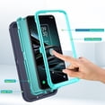 thumbnail image 4 of Asuwish Compatible with iPhone 16e/SE 2025/SE 4 Phone Case Hybrid Rugged Shockproof Hard Protective Drop Proof Full Body Heavy Duty Mobile Cell Cover for i16e SE4 Generation 16eCase Women Men Blue, 4 of 8