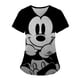 thumbnail image 3 of Mickey Mouse Disney Cuello en V Salón de belleza Médico de mascotas 2024 Uniforme de enfermera superior Top de mujer 2023 Ropa de enfermería de bolsillo Hospital, 3 of 4
