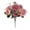 Pink, variant on Flowers Peony Rose Wedding Bouquet Silk Hand Tied Floral Arrangement for Home and Events,29x16 cm,Pink