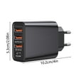 thumbnail image 3 of Port USB Travel Power Adapter Mobile Phone Charger European International Plug For IPhone, 3 of 5