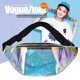 thumbnail image 1 of Riñonera de tendencia para mujer bolso de hombro de plátano transparente Likrtyny con láser para el pecho para la compra para teléfono 2022, 1 of 9