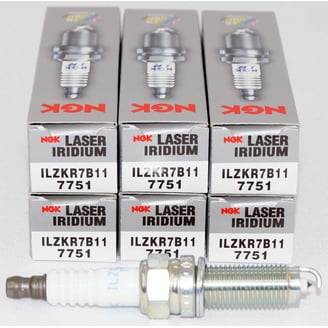 NGK 7751 ILZKR7B11 Laser Iridium Spark Plug Fits select: 2016-2018