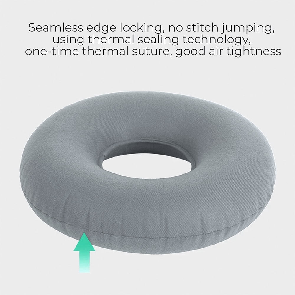 2cps Donut Cushion, Donut Pillow Tailbone Pain Relief Cushion - Hemmoroid Pillow Cushion for Hemorrhoid Treatment, Prostate, Bed Sores, Pregnancy, Post Natal & More. Firm Density Tailbone Cushion