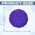 thumbnail image 2 of BESTSKY Exercise Ball,6.3*6.3*3.15in Yoga Ball,Anti-Slip Birthing Ball,Purple, 2 of 7