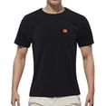 thumbnail image 2 of Linfrsh Men's Pocket Undershirt Pack, Cotton Crew Neck T-Shirt, Moisture Wicking Tee Black,XL, 2 of 5