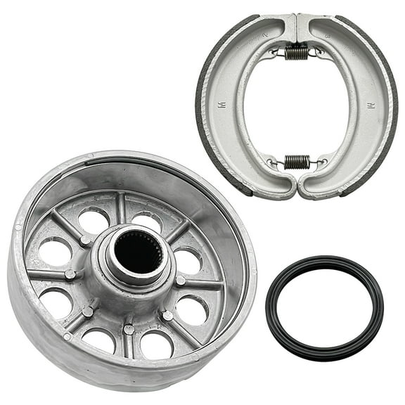 M MATI Rear Brake Drum Hub Shoes for Honda Fourtrax 300 TRX300 TRX300FW 2x4/4x4 1988-2000