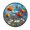 Abstract Floral, variant on 36.2 Inch Round Floor Mat Beautiful Flower Field Carpet Decor Rug for Living Room Bedroom