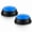 Blue, variant on Stcellnmex 2 Pieces Recordable Answer Buzzers for Trivia Games Classroom Team Green