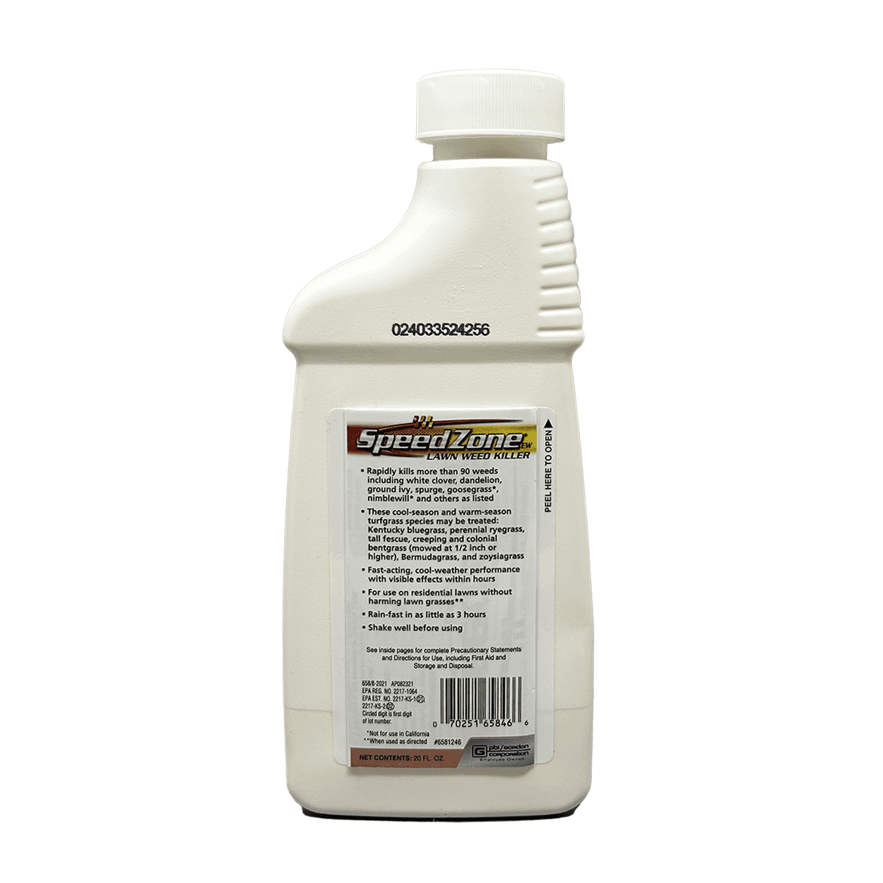 SpeedZone EW Lawn Weed Killer, Post-Emergent Broadleaf Herbicide, 20 fl oz  Bottle - Walmart.com