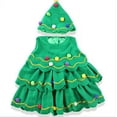 thumbnail image 2 of Christmas Costume Children's Christmas Tree Performance Dance Suit Children Christmas Gift Tree Hat Performance Suit, 2 of 2