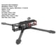 thumbnail image 3 of Kit de Marco de Quadcopter, Marco de Drones FPV 7 Pulgadas Flexibles para reparador, 3 of 7