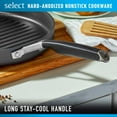 thumbnail image 6 of Select by Calphalon Hard-Anodized Nonstick 12" Round Grill Pan, 6 of 6