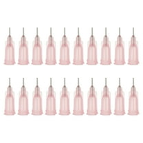 Uxcell Blunt Tip Dispensing Needles 20G, 20Pcs 1/4 inch Liquid Dispenser Needle with Lure Lock for Refilling