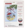 thumbnail image 1 of Dimensions Counted Cross Stitch Kit 5"X7"-Beach Ornament (14 Count) - 70-09001, 1 of 2
