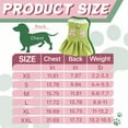 thumbnail image 2 of GASTROPOD Dog Dresses for Small Dogs Girl,Polyester Printed Everyday Dress Small Dog Costume,Walk-Ready with Lace Dog Dresses,Green,Xxl, 2 of 7