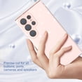 thumbnail image 3 of Compatible with Samsung Galaxy S24 Ultra Case, Clear Glitter Sparkle Soft TPU Shockproof Protective Cute Slim Thin Bling Sparkly Phone Cases Cover for Women Girls,Pink, 3 of 7