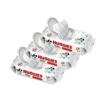 Huggies Simply Clean Unscented Fragrances Free Baby Wipes, 64-Ct, Pack of 3 (192 Total Ct )