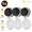 White-3 Cameras, variant on BoyKeep 2K 5G&2.4GHz Wi-Fi Security Camera, Indoor Home Security Camera for Baby/Elder, Pet Camera with Phone App, 2-Way Audio Baby Monitor Camera, Night Vision, 12s Cloud Storage & Local Storage