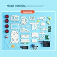 thumbnail image 2 of Kit de Coche de Control Remoto de Madera DIY: Mini Coche de Carreras con Tracción en las Cuatro Ruedas, Kits de Experimentos Científicos para Adolescentes y Niños. Regalos., 2 of 5