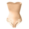 thumbnail image 5 of Seamless Lace Bodysuit for Straps Shapewear Comfortable Bodyshapers for Home Leisure Everyday Wear, 5 of 5