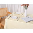thumbnail image 5 of REGALWOVEN 1 Pack Nappe Rectangulaire, Couverture de Table en PVC, Adaptée pour Table à Dîner Champagne 140x180cm, 5 of 5