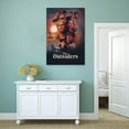 thumbnail image 3 of The Outsiders Poster Vintage Movie Canvas Posters Wall Art Decoration for Home Office Living Room, Dormitory, Boy's room, Bedroom(12"Lx18"W Unframed), 3 of 4