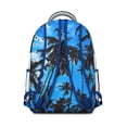 thumbnail image 3 of Hawaii Tropical Wind Palm Leaves Backpack: Durable Lightweight Design for School Students, Large Capacity Laptop Daypack with Padded Sleeve, Perfect Gift for Campus Commute, 3 of 6