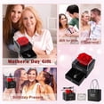 thumbnail image 6 of Valentine's Day Gifts, Preserved Rose as Thanksgiving Gift for Women, Jewelry Gift Box Ring Earrings Necklace Storage Boxes, Eternal Rose as I Love You New Year's Day Gifts for Her(Without Necklace), 6 of 8