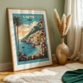thumbnail image 6 of Capri Vintage Retro Poster: Timeless Charm and Mediterranean Beauty - Capri Campania Italy Illustration Unframed Wall Art Print 8 x 12 inches, 6 of 60