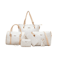 thumbnail image 1 of Set De Bolsas Bloosom  Mujer Estampada Cartera Cosmetiquera Beige, 1 of 4