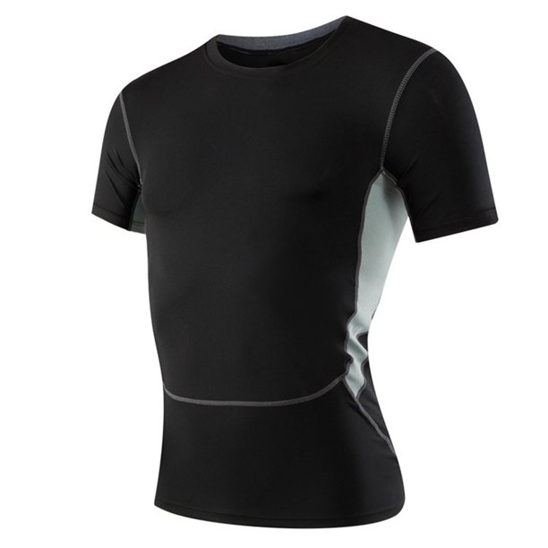 pstuiky Camisa de manga corta para hombre, Camisas deportivas de manga corta con cuello redondo y secado rápido para hombre camisas casuales para hombre s