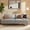 Mist Grey, variant on Livingston 90 inch Wide Mid-Century Modern Sofa in Charcoal Grey Woven-Blend Fabric