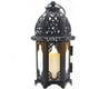 thumbnail image 1 of Faroles decorativos de 7,4 pulgadas, farol colgante vintage de metal, portavelas, 1 of 9