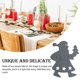 thumbnail image 4 of Inteprter Cubiertos de Navidad, 4 Uds., bolsa, tenedor, soporte para cuchara de interior, tela, vajilla, bolsas, organizador de de cocina, Kits de decoración para fiestas Gris oscuro Inteprter HA069000-02, 4 of 6