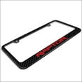 thumbnail image 3 of Ford F-150 Raptor in Red Black Real 3K Carbon Fiber Glossy Finish License Plate Frame, 3 of 7