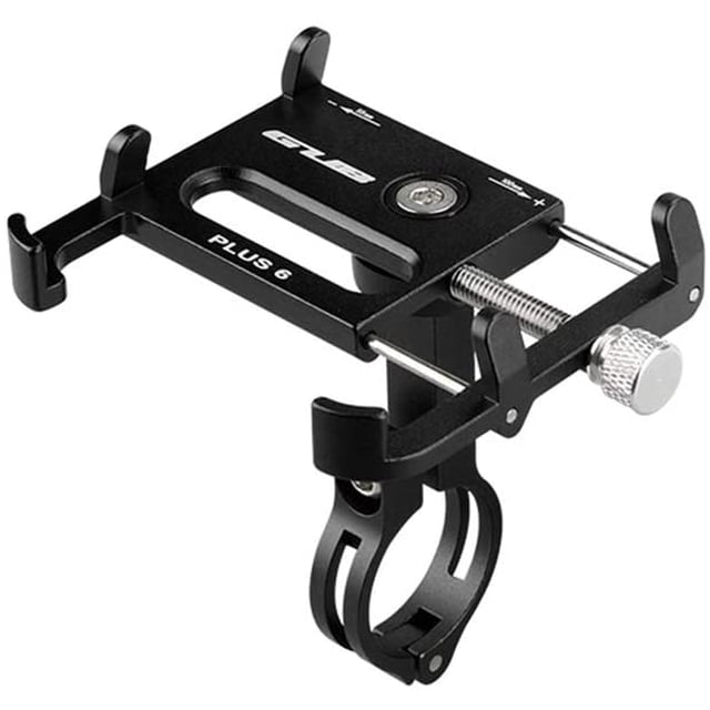 Bicycle & Motorcycle Phone Mount , Bike Phone Holder with 360° Rotation Adjustable for iPhone 7s 8 Plus, Samsung S7/S6/Note5/4 GPS Mount 4.2 to 7 Inch (Black)