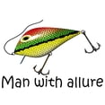 thumbnail image 3 of CafePress - Man With Allure T Shirts And Gifts. T Shirt - Men's White Classic Cotton T-Shirts, 3 of 4