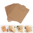 thumbnail image 1 of RUNROTOO 25Pcs Kraft Cd Bags Light Brown Sealing Pockets for Household Cd Storage and Portable Use, 1 of 8